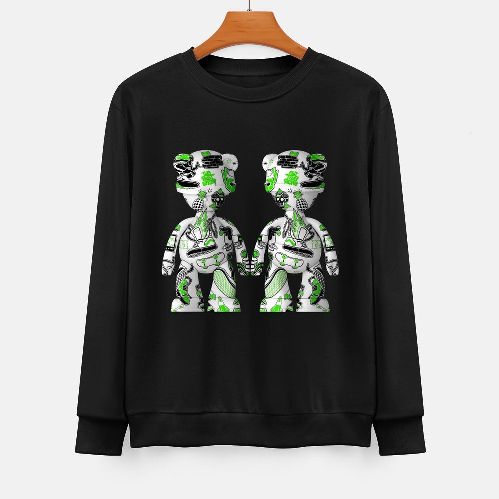 Long Sleeve With Front PatternSmooth Design-Your-Own